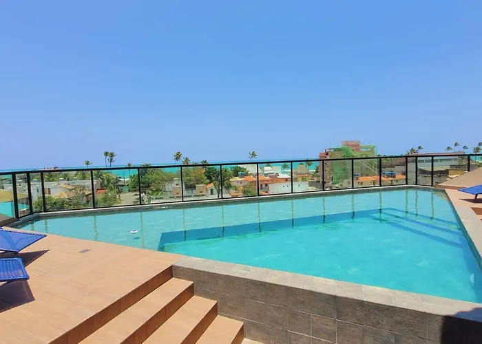 Flat com vista para a praia de Porto de Galinhas