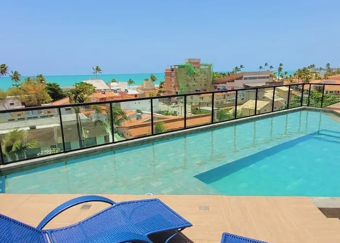 Flat com vista para a praia de Porto de Galinhas